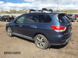 2013 Nissan Pathfinder SL with VIN 5N1AR2MM8DC672939, listed as a Copart auction lot 53847225 with 130,395 mi miles and Clean Title. Bid and sale history available at carsss.com. Image 2.