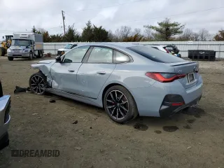2023 BMW i4 eDrive40 z VIN WBY73AW04PFN71418, wystawiony jako Copart lot #49270665 z przebiegiem Nie podano mil oraz Szkoda całkowita • Salvage title. Historia ofert i sprzedaży dostępna na DreamBid. Obrazek 2.