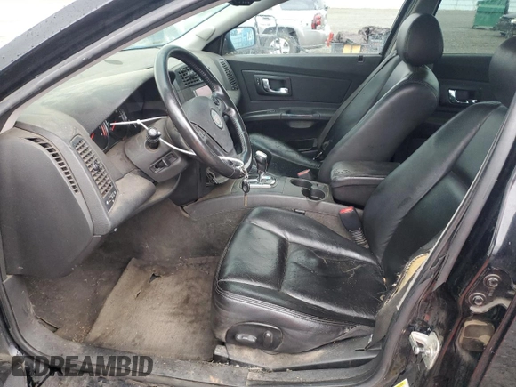 2007 Cadillac CTS with VIN 1G6DM57T870164046, listed as a Copart auction lot 80725464 with Not Provided miles and Non Repairable. Bid and sale history available at carsss.com. Image 7.