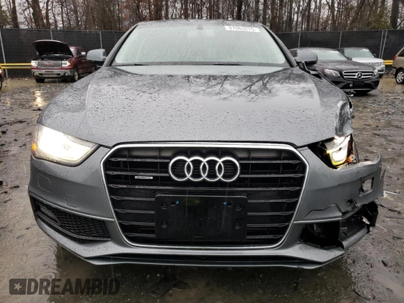 2015 Audi A4 Premium with VIN WAUBFAFL9FN003793, listed as a Copart auction lot 47063275 with 126,123 mi miles and Salvage Title. Bid and sale history available at carsss.com. Image 5.