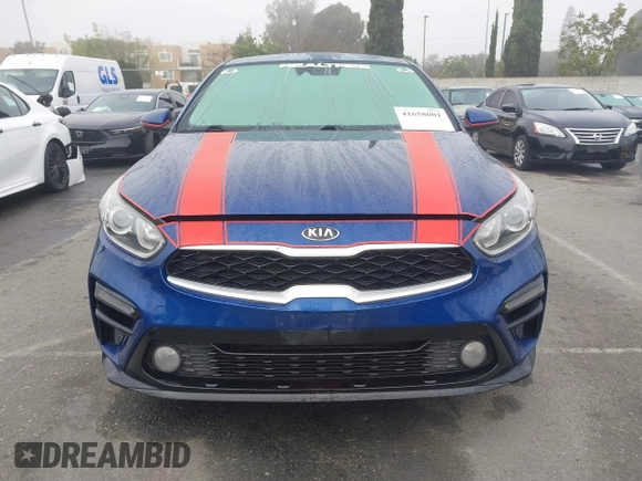 2021 Kia Forte FE with VIN 3KPF24AD7ME268764, listed as a IAAI auction lot 41658001 with 128,080 mi miles. Bid and sale history available at carsss.com. Image 13.