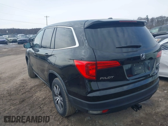 2017 Honda Pilot EX with VIN 5FNYF6H35HB089810, listed as a IAAI auction lot 41612186 with 116,489 mi miles and . Bid and sale history available at DreamBid. Image 3.