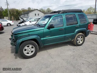 2004 Jeep Liberty Limited with VIN 1J4GL58K94W177748, listed as a Copart auction lot 54053215 with 95,471 mi miles and Salvage Title. Bid and sale history available at carsss.com. Image 1.