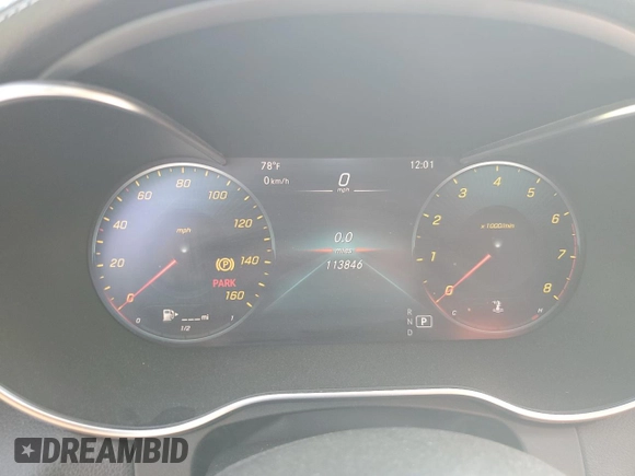 2021 Mercedes-Benz C 300 with VIN W1KWF8DB4MR630629, listed as a Copart auction lot 56859395 with 113,846 mi miles and Clean title. Bid and sale history available at DreamBid. Image 9.