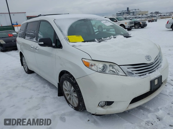2013 Toyota Sienna XLE with VIN 5TDDK3DC2DS053559, listed as a IAAI auction lot 41299824 with 175,611 mi miles and . Bid and sale history available at DreamBid. Image 6.