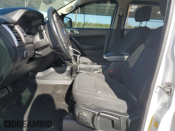 2021 Ford Ranger XL with VIN 1FTER4EHXMLD64674, listed as a Copart auction lot 88635385 with 42,582 mi miles and Salvage Title. Bid and sale history available at DreamBid. Image 7.
