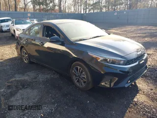 2024 Kia Forte LXS with VIN 3KPF24AD5RE719195, listed as a IAAI auction lot 41621875 with 4,579 mi miles. Bid and sale history available at carsss.com. Image 1.