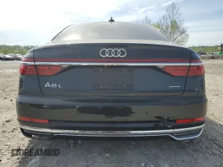 2019 Audi A8 L with VIN WAU8DAF88KN006268, listed as a Copart auction lot 54173805 with 0 mi miles and Clean Title. Bid and sale history available at carsss.com. Image 6.