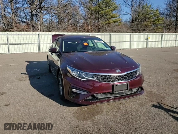 2019 Kia Optima LX with VIN 5XXGT4L38KG317979, listed as a Copart auction lot 48160105 with 160,797 mi miles and Salvage Title. Bid and sale history available at carsss.com. Image 10.
