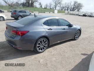 2017 Acura TLX V6 w/Technology Pkg with VIN 19UUB3F50HA002063, listed as a IAAI auction lot 42018756 with 62,564 mi miles. Bid and sale history available at carsss.com. Image 4.