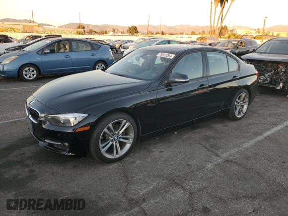 2014 BMW 3 Series 328i with VIN WBA3C1C52EK108680, listed as a Copart auction lot 79512294 with 73,045 mi miles and Salvage Title. Bid and sale history available at carsss.com. Image 1.
