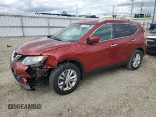 2016 Nissan Rogue SV z VIN KNMAT2MV1GP608320, wystawiony jako Copart lot #57492415 z przebiegiem 121 259 mil mil oraz Nie do naprawy • Non repairable. Historia ofert i sprzedaży dostępna na DreamBid. Obrazek 1.