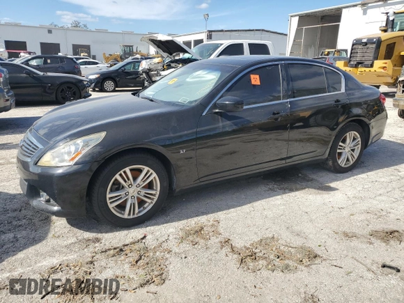 2015 Infiniti Q40 with VIN JN1CV6AR8FM523124, listed as a Copart auction lot 75912294 with Not Provided miles and Non Repairable. Bid and sale history available at carsss.com. Image 1.