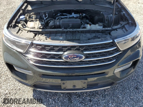 2023 Ford Explorer XLT with VIN 1FMSK7DH3PGC27644, listed as a Copart auction lot 49278375 with 13,391 mi miles and Salvage Title. Bid and sale history available at carsss.com. Image 12.