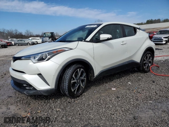2019 Toyota C-HR XLE with VIN NMTKHMBX9KR095787, listed as a Copart auction lot 47006195 with 65,070 mi miles and Salvage Title. Bid and sale history available at carsss.com. Image 1.