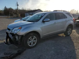 2015 Chevrolet Equinox LT with VIN 2GNFLFEK6F6138339, listed as a Copart auction lot 45554665 with 104,509 mi miles and Salvage Title. Bid and sale history available at carsss.com. Image 1.