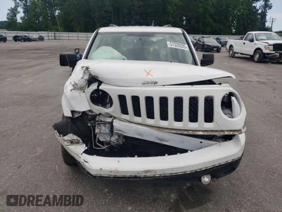 2017 Jeep Patriot High Altitude with VIN 1C4NJPFA6HD166491, listed as a Copart auction lot 57320225 with 75,894 mi miles and Salvage title. Bid and sale history available at DreamBid. Image 5.