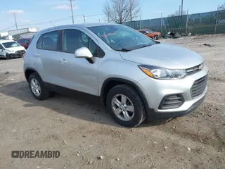 2018 Chevrolet Trax LS with VIN KL7CJNSB4JB723374, listed as a IAAI auction lot 41670962 with 106,826 mi miles. Bid and sale history available at carsss.com. Image 1.