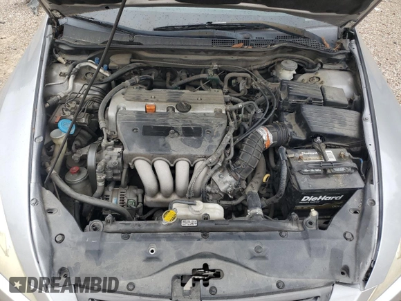 2003 Honda Accord LX with VIN 1HGCM563X3A105970, listed as a Copart auction lot 60074655 with 125,443 mi miles and Salvage title. Bid and sale history available at DreamBid. Image 11.