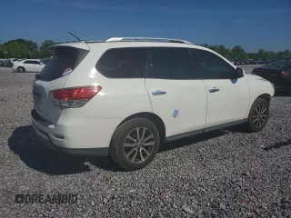 2015 Nissan Pathfinder S с VIN 5N1AR2MNXFC646919, выставлен на аукционе Copart как лот 54557855 с пробегом 268 032 миль миль и Списание • Salvage title. История ставок и продаж доступна на DreamBid. Изображение 3.