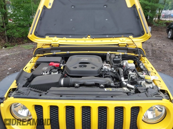 2019 Jeep Wrangler Unlimited Sport S z VIN 1C4HJXDNXKW565788, wystawiony jako IAAI lot #42265966 z przebiegiem 10 695 mil mil oraz . Historia ofert i sprzedaży dostępna na DreamBid. Obrazek 10.