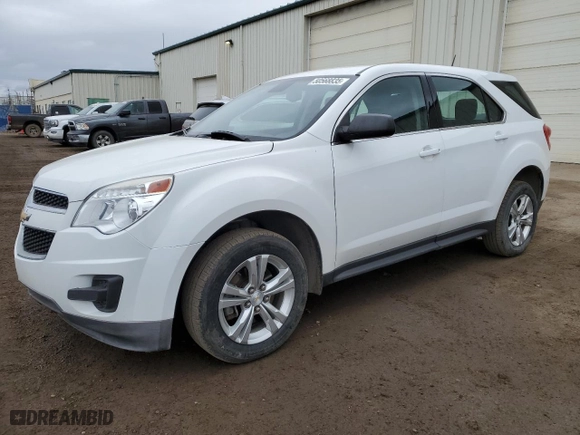 2015 Chevrolet Equinox LS with VIN 2GNFLEEK8F6187505, listed as a Copart auction lot 50568835 with 169,640 mi miles and Clean Title. Bid and sale history available at carsss.com. Image 1.