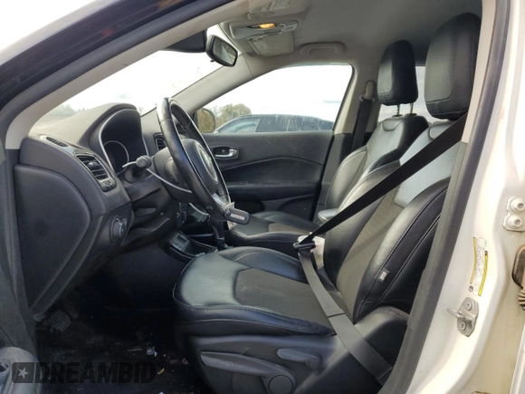 2020 Jeep Compass Altitude with VIN 3C4NJCBBXLT176726, listed as a Copart auction lot 79712814 with 108,631 mi miles and Salvage Title. Bid and sale history available at carsss.com. Image 7.
