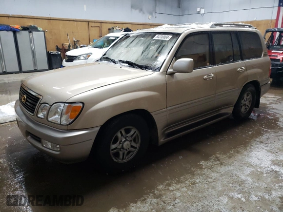 2001 Lexus LX 470 z VIN JTJHT00W213507042, wystawiony jako Copart lot #84236804 z przebiegiem 179 706 mil mil oraz Tytuł czysty. Historia ofert i sprzedaży dostępna na DreamBid. Obrazek 1.