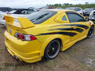2002 Acura RSX Type S with VIN JH4DC53082C032115, listed as a IAAI auction lot 40511850 with 1 mi miles. Bid and sale history available at carsss.com. Image 4.