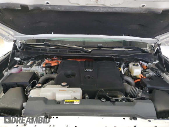2023 Toyota Tundra Capstone Hybrid with VIN 5TFVC5DB9PX030251, listed as a Copart auction lot 55017275 with 24,192 mi miles and Salvage title. Bid and sale history available at DreamBid. Image 11.