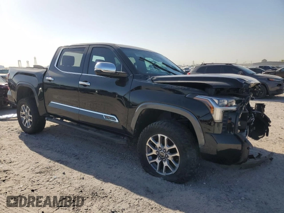 2022 Toyota Tundra 1794 Edition with VIN 5TFMA5DB2NX033703, listed as a Copart auction lot 47841975 with 48,755 mi miles and Salvage title. Bid and sale history available at DreamBid. Image 4.