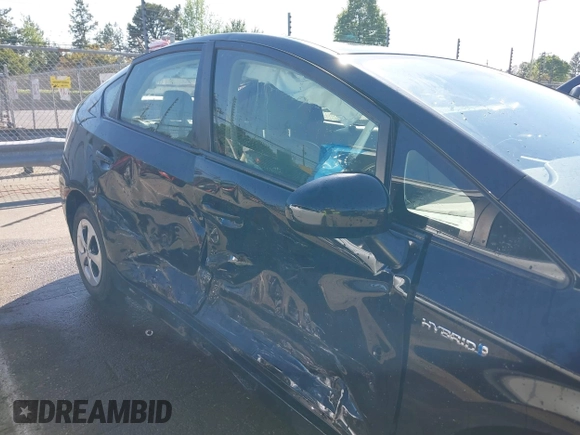 2013 Toyota Prius One with VIN JTDKN3DU5D1721701, listed as a IAAI auction lot 42039097 with 167,497 mi miles and . Bid and sale history available at DreamBid. Image 13.