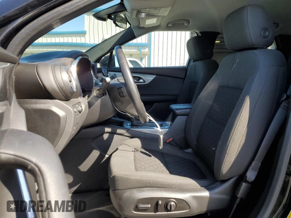 2020 Chevrolet Blazer LT with VIN 3GNKBCRS4LS606396, listed as a Copart auction lot 50106225 with 45,299 mi miles and Salvage title. Bid and sale history available at DreamBid. Image 7.