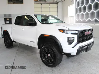 2024 GMC Canyon 4WD Elevation with VIN 1GTP6BEK1R1223920, listed as a Copart auction lot 54775455 with 18,284 mi miles and Salvage Title. Bid and sale history available at carsss.com. Image 1.