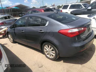 2014 Kia Forte EX with VIN KNAFX4A84E5053843, listed as a IAAI auction lot 42206701 with 115,193 mi miles. Bid and sale history available at carsss.com. Image 3.