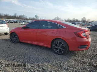 2019 Honda Civic Sport with VIN 2HGFC2F82KH597601, listed as a Copart auction lot 48484185 with 81,778 mi miles and Salvage title. Bid and sale history available at DreamBid. Image 2.