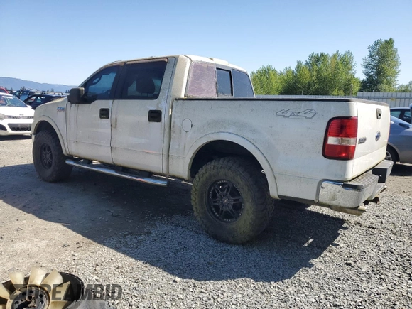 2004 Ford F-150 XLT with VIN 1FTPW14524KB46905, listed as a Copart auction lot 55124945 with 0 mi miles and Clean Title. Bid and sale history available at carsss.com. Image 2.