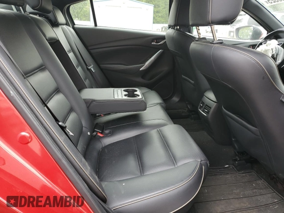 2017 Mazda 6 Grand Touring with VIN JM1GL1X56H1120758, listed as a Copart auction lot 54163525 with Not Provided miles and Salvage Title. Bid and sale history available at carsss.com. Image 10.