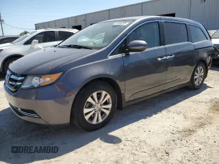 2016 Honda Odyssey EX-L with VIN 5FNRL5H6XGB100929, listed as a Copart auction lot 48889205 with 148,766 mi miles and Salvage Title. Bid and sale history available at DreamBid. Image 1.