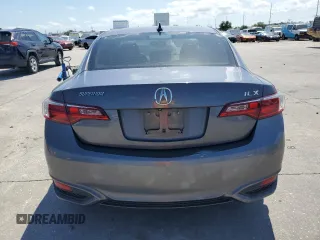 2017 Acura ILX w/Premium Pkg with VIN 19UDE2F72HA015335, listed as a Copart auction lot 54793755 with 63,474 mi miles and Salvage Title. Bid and sale history available at carsss.com. Image 6.
