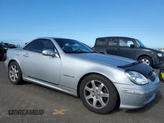 2002 Mercedes-Benz SLK-Class 2.3L Kompressor with VIN WDBKK49FX2F242987, listed as a Copart auction lot 65685554 with 96,461 mi miles and Salvage Title. Bid and sale history available at carsss.com. Image 4.
