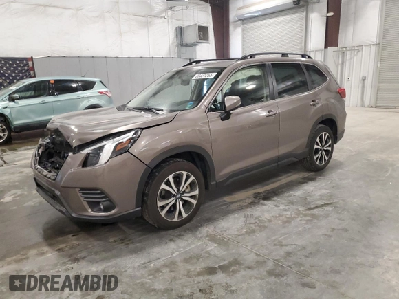 2024 Subaru Forester Limited with VIN JF2SKALC0RH404172, listed as a Copart auction lot 60431255 with 22,348 mi miles and Salvage title. Bid and sale history available at DreamBid. Image 1.