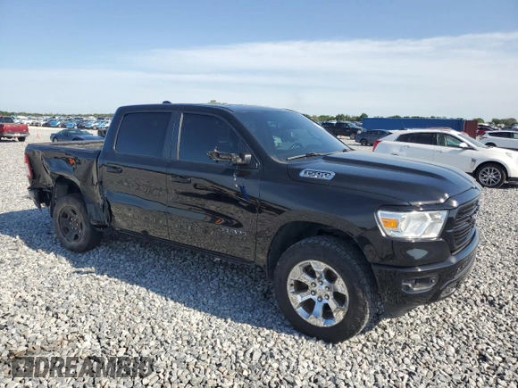 2019 Ram 1500 Big Horn with VIN 1C6SRFFT3KN650053, listed as a Copart auction lot 63852325 with 62,247 mi miles and Salvage title. Bid and sale history available at DreamBid. Image 4.