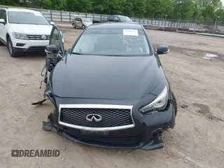 2017 Infiniti Q50 Premium z VIN JN1EV7AR8HM839575, wystawiony jako IAAI lot #42208933 z przebiegiem 160 873 mil mil oraz . Historia ofert i sprzedaży dostępna na DreamBid. Obrazek 12.
