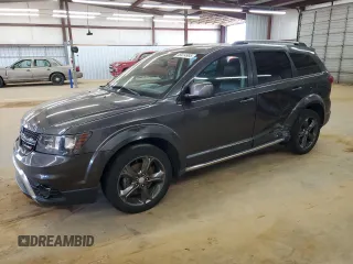 2014 Dodge Journey Crossroad with VIN 3C4PDCGG8ET284320, listed as a Copart auction lot 46924985 with 192,321 mi miles and Salvage title. Bid and sale history available at DreamBid. Image 1.