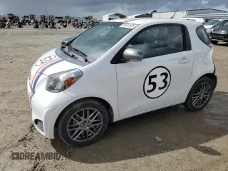 2012 Scion iQ with VIN JTNJJXB07CJ009506, listed as a Copart auction lot 49131575 with 138,325 mi miles and Salvage Title. Bid and sale history available at carsss.com. Image 1.