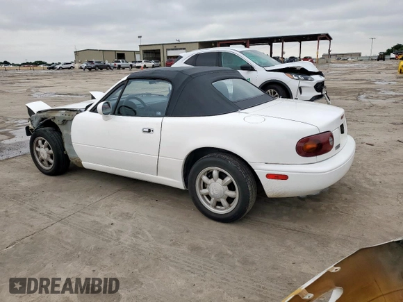 1993 Mazda MX-5 Miata with VIN JM1NA3514P1415302, listed as a Copart auction lot 59605875 with 156,881 mi miles and Salvage title. Bid and sale history available at DreamBid. Image 2.