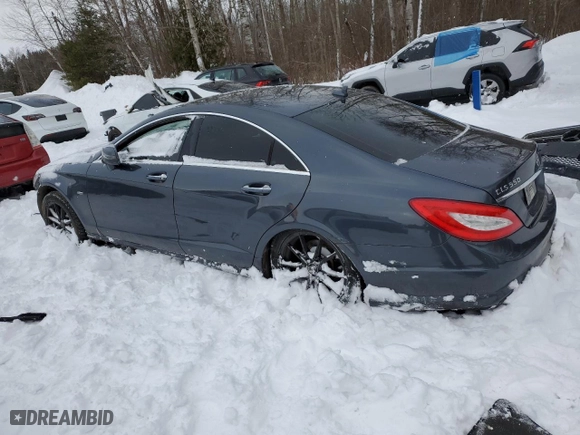 2012 Mercedes-Benz CLS-Class CLS 550 with VIN WDDLJ9BB9CA056455, listed as a Copart auction lot 45142625 with 0 mi miles and Clean Title. Bid and sale history available at carsss.com. Image 2.