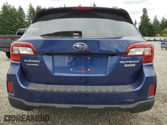 2015 Subaru Outback Premium with VIN 4S4BSACCXF3207772, listed as a Copart auction lot 61097175 with 104,239 mi miles and Salvage title. Bid and sale history available at DreamBid. Image 6.
