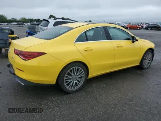 2020 Mercedes-Benz CLA 250 with VIN WDD5J4HB4LN078729, listed as a Copart auction lot 59929165 with 55,785 mi miles and Salvage title. Bid and sale history available at DreamBid. Image 3.